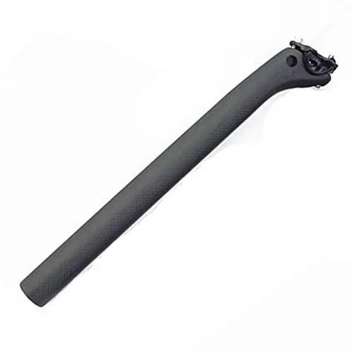 Produktbild: Alfa Pasca Carbon Sattelstütze 3K Matt/3K Glänzend Rennrad/Mountainbike 30.8 * 400mm Offset Sattelstütze