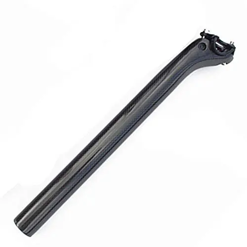 Produktbild: Alfa Pasca Fahrrad Sattelstütze Sattelstütze Carbon Rennrad/Mountainbike 27.2 * 350mm 3K Glänzend Offset Sattelstütze