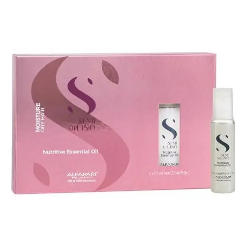 Produktbild: Alfaparf Milano Semi Di Lino Moisture Nutritive Essential Oil 6x13ml, Einfarbig, 78 milliliter