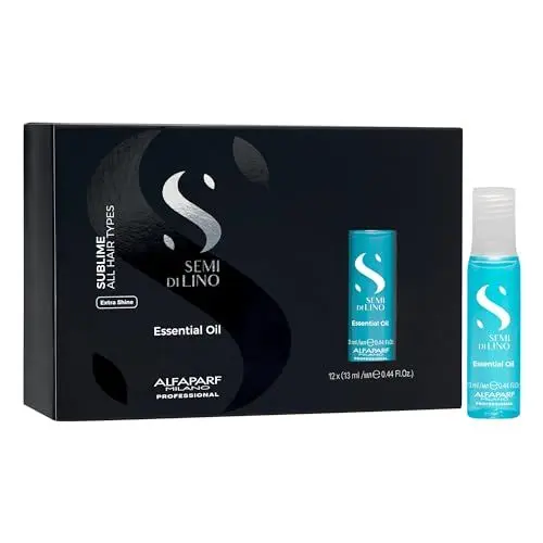 Produktbild: Alfaparf Milano Semi Di Lino Sublime Essential Oil 12x13 ml, 156 ml