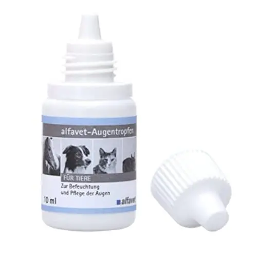 Produktbild: Alfavet Augentropfen für Tiere, zur Befeuchtung und Pflege der Augen bei Hund, Katze, Kleintieren, 1 x 10ml