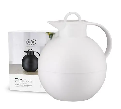 Produktbild: Alfi 0115012094 Isolierkanne Kugel Kunststoff, weiß 0,94 l