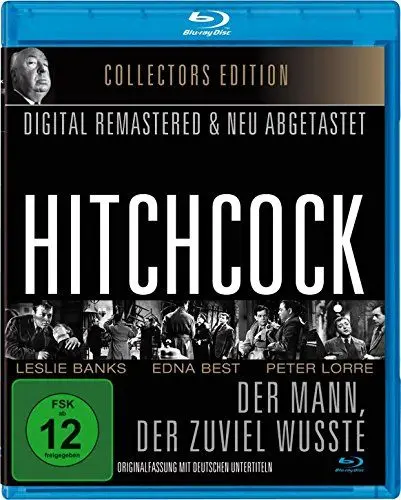 Produktbild: Alfred Hitchcock: Der Mann, der zuviel wußte - OmU (1934) (Blu-ray)