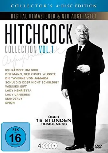 Produktbild: Alfred Hitchcock - Collector's Edition (4 DVDs)