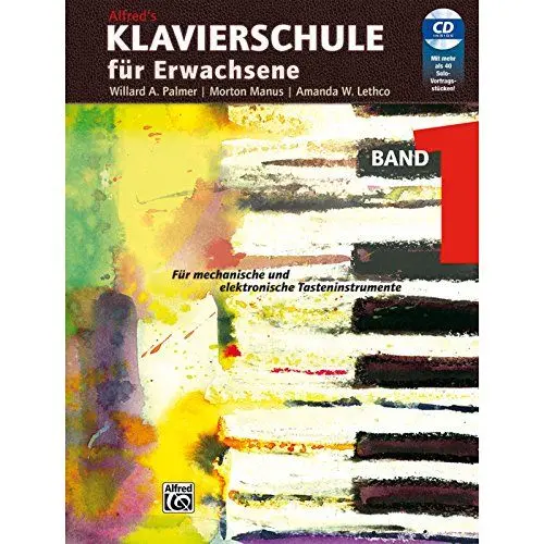 Produktbild: Alfred's Klavierschule für Erwachsene, Band 1 - Für mechanische und elektronische Tasteninstrumente