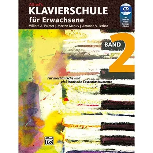 Produktbild: Alfred's Klavierschule für Erwachsene, Band 2 - Für mechanische und elektronische Tasteninstrumente