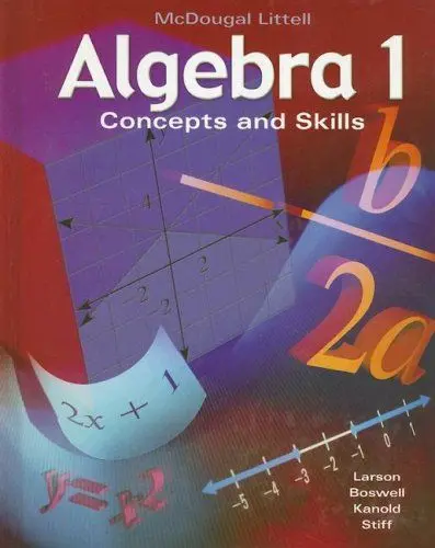 Produktbild: ALGEBRA 1: Mcdougal Littell Concepts & Skills