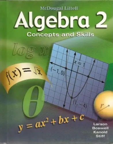 Produktbild: Algebra 2, Grades 9-12: Mcdougal Littell Concepts & Skills