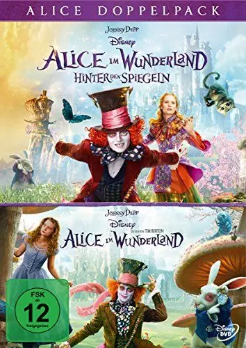 Produktbild: Alice im Wunderland 1+2 (2 DVDs)