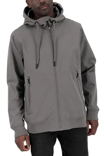 Produktbild: ALIFE and Kickin AyanAK A Jacket – Herren Übergangsjacke – Leicht & Winddicht – Ideal für Frühling & Herbst – Stylische Outdoor Jacke Shark XL