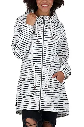 Produktbild: alife & kickin Damen Charlotteak Coat Übergangsjacke Jacke Anorak, Weiß, S EU