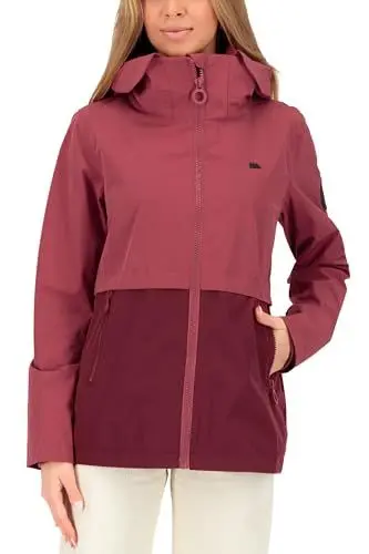 Produktbild: ALIFE AND KICKIN NoellaAK A Jacket - Damen Übergangsjacke, Leicht Gefütterte Kapuzenjacke mit Hohem Kragen und Reißverschlusstaschen, Frühlingsjacke Damen Übergangsjacke, Jacke astro dust XS
