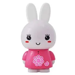 Produktbild: Alilo Honey Bunny Bluetooth Mediaplayer, Bluetooth-Lautsprecher, Schlaftrainer + ausgesuchte Geschichten und Lieder - perfekt für Kinder von 1-8 Jahren - Pink