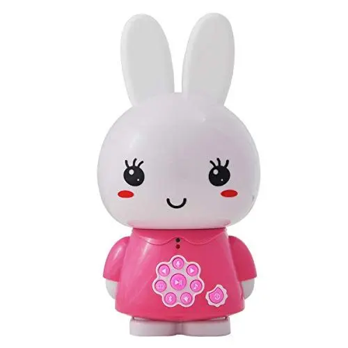 Produktbild: Alilo Honey Bunny Bluetooth Mediaplayer, Bluetooth-Lautsprecher, Schlaftrainer + ausgesuchte Geschichten und Lieder - perfekt für Kinder von 1-8 Jahren - Pink