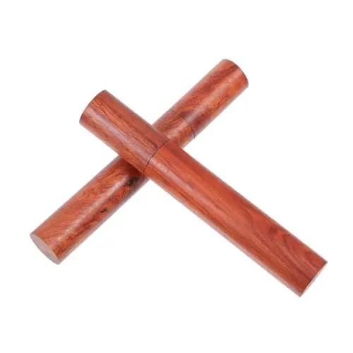 Produktbild: Alipis 10 STK Räucherstäbchen Räucherröhrchen aus Rosenholz langlebiges Weihrauchrohr einfaches Weihrauchrohr Räuchergefäß räucherwerkzeug räucherkiste Weihrauch Behälter Holzrohr Brown