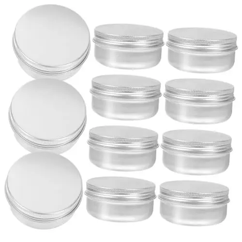 Produktbild: Alipis 18 Stück Verpackung in Aluminiumbox luftdicht Behälter Container Lagerdosen Tee Vorratsdosen Tee -Aufbewahrungsdose leere Dosen mit Deckel Süßigkeitszinn Teebeuteldose Silber