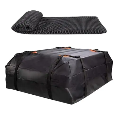 Produktbild: Alipis 1 Satz Dachgepäckträger Tasche wasserdichte Oxford Dachbox für Autos Faltbare Gepäckträger mit Antirutschmatte Stabil und Praktisch für Reisen und Transport