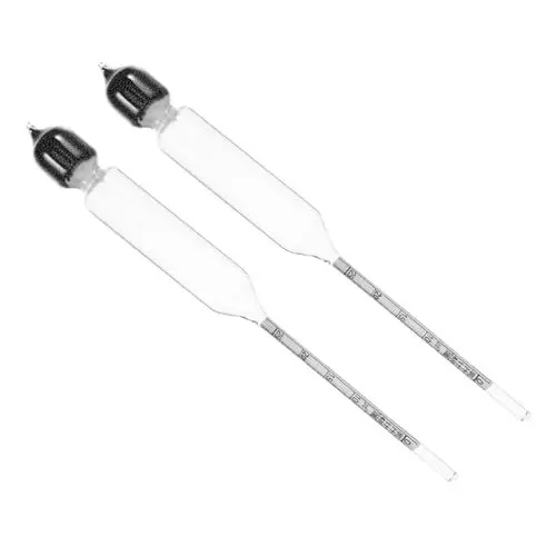 Produktbild: Alipis 1 Satz Milchdichtemessgerät Ziegenmilch Versorgung Messen Laktatmessgerät Milchhydrometer Für Die Küche Milchhydrometer Für Zu Hause Dichtemesser Flüssiges Aräometer Glas 2st
