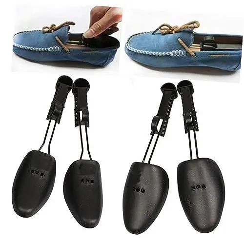 Produktbild: Alipis 1 Satz Schuhexpander Für Damen Plastikenten Plasur Schuhzubehör Schuhdehner Caakg Doppeldeck-schuherhöhungen Herren Damen Schuhspanner Verstellbarer Schuhspanner Black 2 Paar