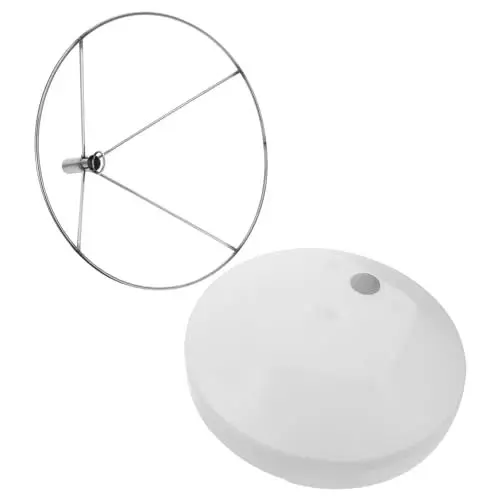 Produktbild: Alipis 1 Satz Windfester Ständer Halbes Ballonhalterrahmen Mit Sockel Blumenballonbogen Im Freien Hochzeitsballon-bogenständer -set Winddicht Lagerregal