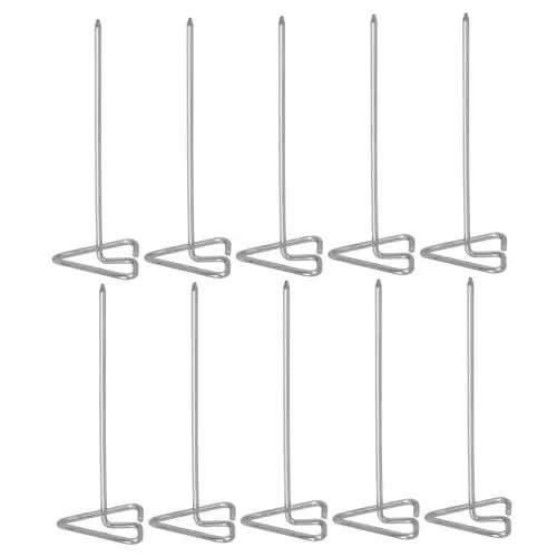 Produktbild: Alipis 1 Satz -spieße Dönergrill Heissluftfritteuse Zubehör Schaschlikspieße Grillzubehör Grillspieße Metallspieße Für Kabob Vorspeisenspieße Röstzubehör Silver Rostfreier Stahl 10st