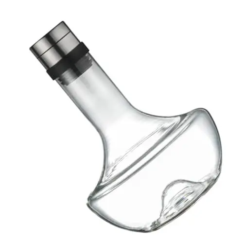 Produktbild: Alipis 1 Stück Glaskaraffe Wein Weinbelüfter Dekanter Saver Weinkaraffe Weinkaraffe Likörkaraffe Belüftungskaraffe Ausgießkaraffe Wein Whiskykaraffe 1000Ml Karaffe