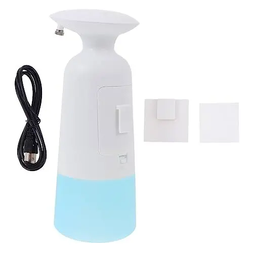 Produktbild: Alipis 1stück Automatischer Seifenspender USB Wiederaufladbar Schaumspender Mit Intelligentem Sensor Wandmontierbar Für Bad Küche Büro Praktisch Und Hygienisch Weiß Für