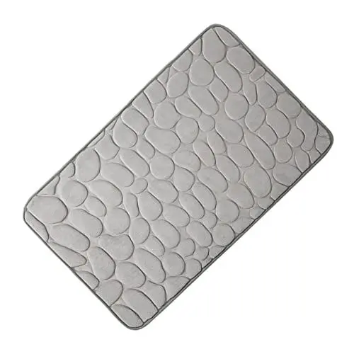 Produktbild: Alipis 1stk Bad Teppichmatte Bereich Teppichmatten Wasserabsorbierender Teppich Badeläufer Mit Memory-Schaum Speicher Fußmatte Küchenmatte Aus Memory-Schaum Badteppiche Badematte Haushalt