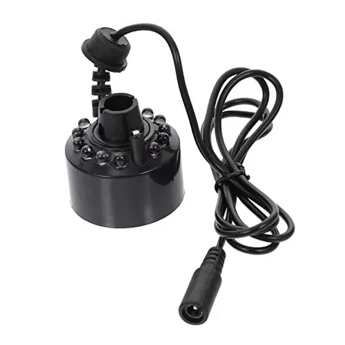 Produktbild: Alipis Weit Verbreitete Halloween-nebelmaschine -licht für Aquarium-zubehör-sprüher Schwarzes Abs-Material
