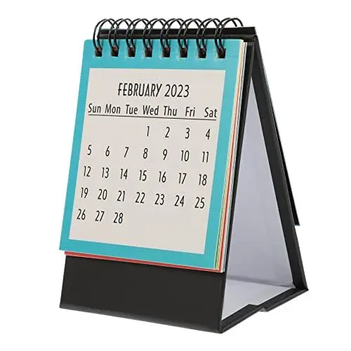 Produktbild: Alipis 2023 Mini-tischkalender Täglicher Flip-kalender Dekorativer Mini-kalender Mini Tischkalender Wendekalender 2023 Haushaltskalender Zeitplan Kalender 2022 Büro Papier Umblättern Hase