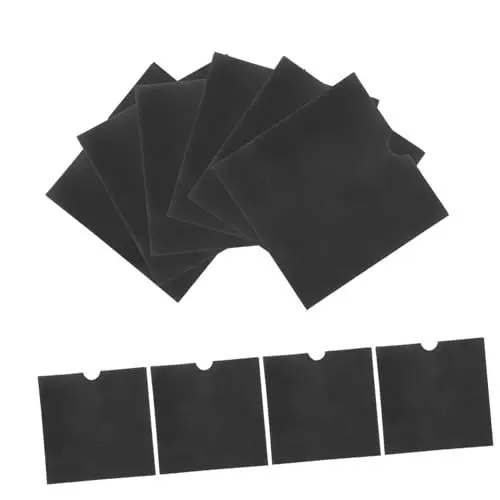 Produktbild: Alipis 25st Cd-Tasche Aus Kraftpapier Cd-hüllen Aus Papier Cd-Taschen Schwarze Cd-hüllen Kraftumschläge Leere Cd-hüllen Cd-Umschlag DVD-hüllen Box Aus Kraftpapier Kleine Tasche Einseitig