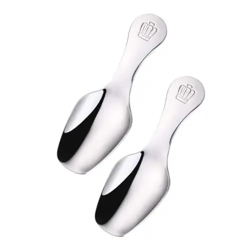 Produktbild: Alipis 2St Geschirr cutter messer schneidewerkzeug cutter knife teeportionierlöffel Portionierer aus Edelstahl kreatives Besteck Dessertlöffel Küchenutensilien Teelöffel Esslöffel Kind