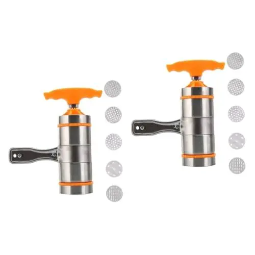 Produktbild: Alipis 2St Nudelpresse Nudelmaschine kitchen tools nudelmachine pasta machine nudelmaschone -Maschine Handkurbel Nudelhersteller -Presswerkzeug Nudelmacher Haushalt