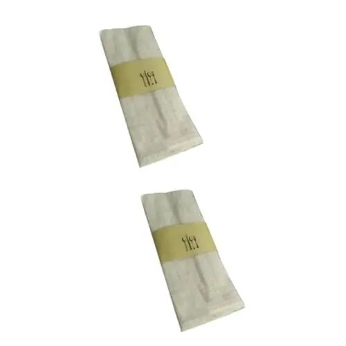 Produktbild: Alipis 2St Tischservietten aus Stoff Abendessenservietten Stoffservietten dekorative Servietten Küchenservietten Papierservietten dekorativ geschirrtücher Leinenstoff Backtuch Beige