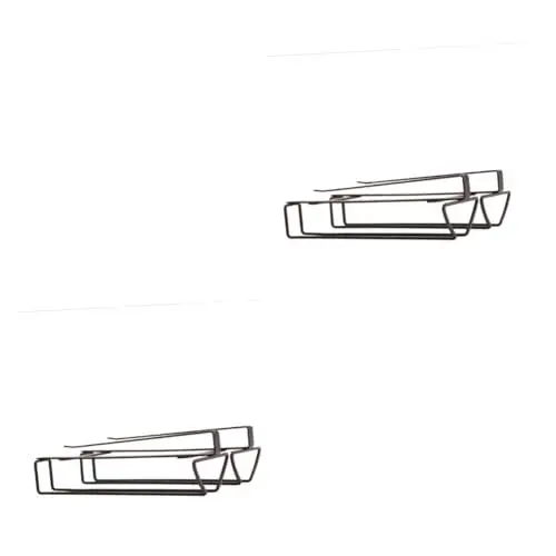 Produktbild: Alipis 2 STK Glas Lagerregal Aufbewahrungsregal Für Stielgläser Schrankregal Lagerregal Für Weingläser Lagerregale Regal Für Rotweingläser Becherhalter Kelchständer Weinglas Hängeregal