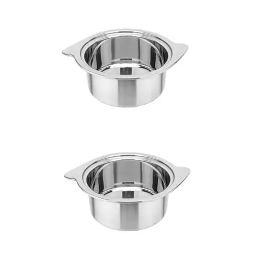 Produktbild: Alipis 2 Stk Hot Pot aus Edelstahl Nudeln Kochtopf wok rostfreies Kochgeschirr Nudeltopf Kochfeld mit heißem Topf schnellkochtopf heizlùfter filoteig kocher heißer Topf Induktionskochtopf