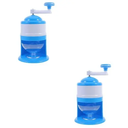 Produktbild: Alipis 2 Stück Smoothie Maschine Crushed Ice Crushed Tool Fein Crushed Ice Machine Handbetriebener Eiscrusher Rasiereismaschine Für Crushed Machine Haushalt Kleine Eiscrusher