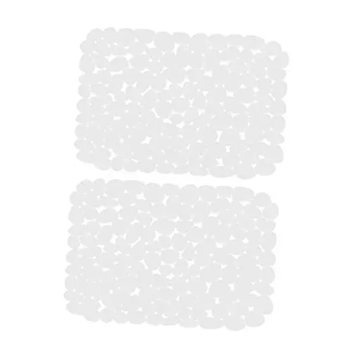 Produktbild: Alipis 2st Küchen Wasser Tank Matte Geschirr Trocknen Pad Utensilien-trockenmatte Moderne Waschbeckenkissen Geschirr Abtropfmatte Geschirrspülmatte Gericht PVC Einstellbar Arbeitsplatte