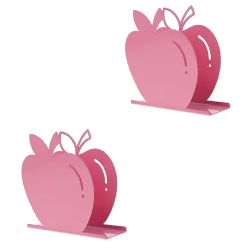 Produktbild: Alipis 2st Serviettenhalter Schreibtischdekoration Esstisch Dekor Serviettenspender-organizer Servietten-organizer Spender Für Papierhandtücher Aushöhlen Rosa Taschentuchhalter Eisen
