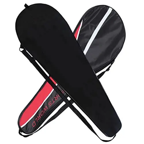 Produktbild: Alipis 2st Tasche Für Badmintonschläger Aufbewahrungstaschen Für Schläger Einzelne Umhängetaschen Abdeckung Für Badmintonschläger Badminton-zubehör Oxford-stoff Multifunktion Tennistasche