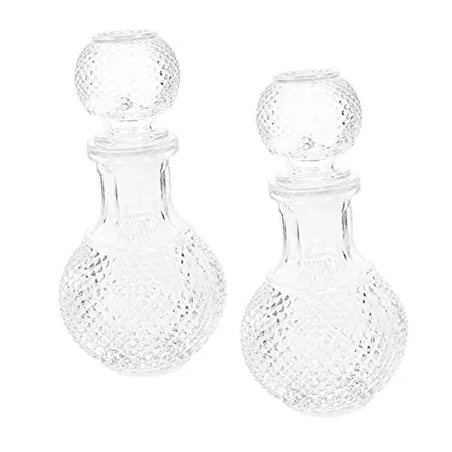Produktbild: Alipis 2stücke Wein Dekanter Transparent Whisky Flasche Schnaps Dekanter Wein Für Lagerung Für