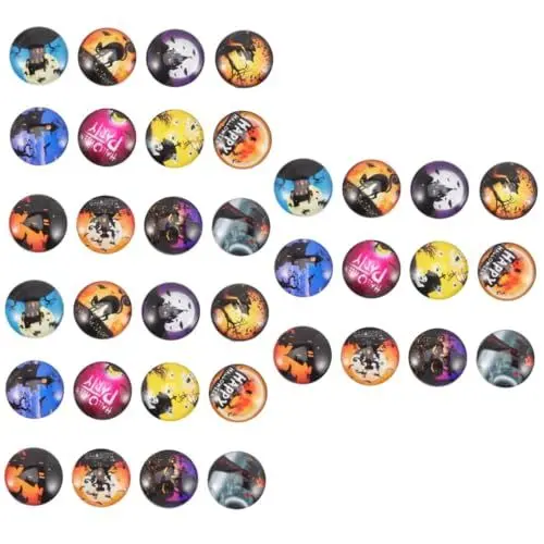 Produktbild: Alipis 36 Stück Halloween Kühlschrankmagnete Halloween Thema Halloween Küchendekoration Halloween Dekorationen Für Den Kühlschrank Halloween Magnet Set Kühlschrankmagnete Halloween