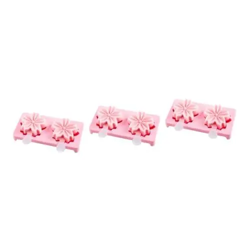 Produktbild: Alipis 3St am Stiel Hersteller eisformen eiswürfel ice cream machine Kinder Eiscreme stieleis am Stiel Maschine Kirschblüten Eismaschine selbstgemacht Schimmel -Maschiene Rosa