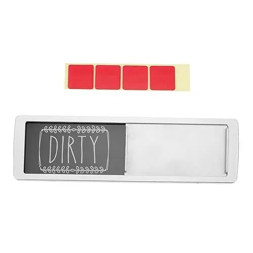 Produktbild: Alipis 3 Stücke Elegante Spülmaschine Magnet Reinigung Zeichen Doppelseitige Magnetische Label Für Küche Büro Festival Decor