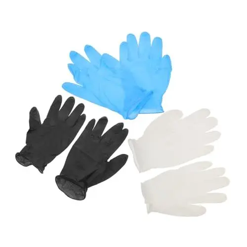 Produktbild: Alipis 3 Paare Autoreparatur Anti-Rutsch-Handschuhe Arbeitshandschuhe Werkstatthandschuhe fahrer handschuhe Mechanikerhandschuhe für Herren Handschuhe greifen Handschuhe einkaufen Gummi