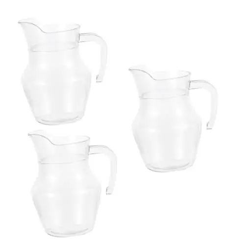 Produktbild: Alipis 3 Stk Weinspender flüssige Krüge klarer Getränkespender Weinbelüfter Ausgießer Weinseparator aus Acryl whisky behälter whiskey decanter rotwein Weinkaraffe Whiskyspender Acryl Stk