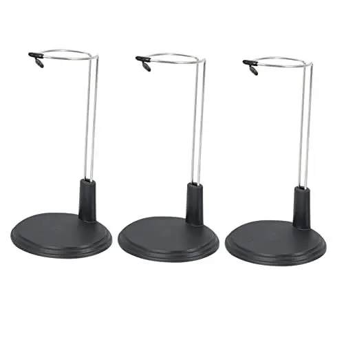 Produktbild: Alipis 3 Stück Puppen-Stützrahmen Büro-Schreibtisch-Zubehör Kleiderbügel-Ständer Tisch-Display-Ständer Action-Figuren-Ständer Menschlicher Körper Spielzeug Puppenkleid-Ständer