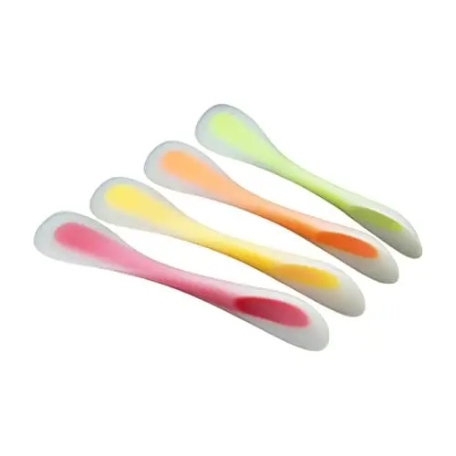 Produktbild: Alipis 4 Stück Gebäckbuttermischer Mixer Spatel Kuchenglasur Schaber Kuchenmischschaber Doppelkopf-Sahneschaber Sahnerührlöffel spatel raclette kochgeschirr Doppelkopfspatel Backwerkzeug