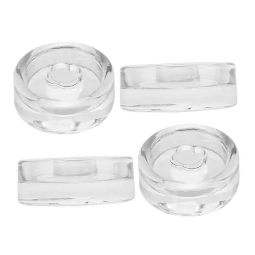 Produktbild: Alipis 4 Stück Gewichte Aus Fermentiertem Glas Gewichte Für Einmachgläser Weithalsdeckel Für Einmachgläser Gärgewicht Mit Breiter Öffnung Gewicht des Gurkenglases Dosendeckel Ersetzen