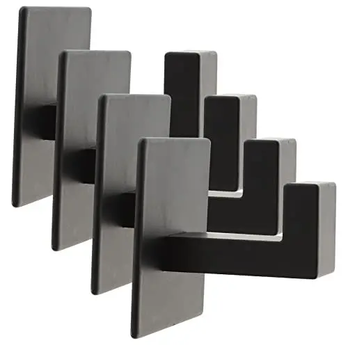 Produktbild: Alipis 4stücke Selbstklebende Wandhaken Traceless Haken Für Kleidung Handtücher Und Mehr Multifunktionale Aufhängemöglichkeiten Für Badezimmer Küche Und Schlafzimmer